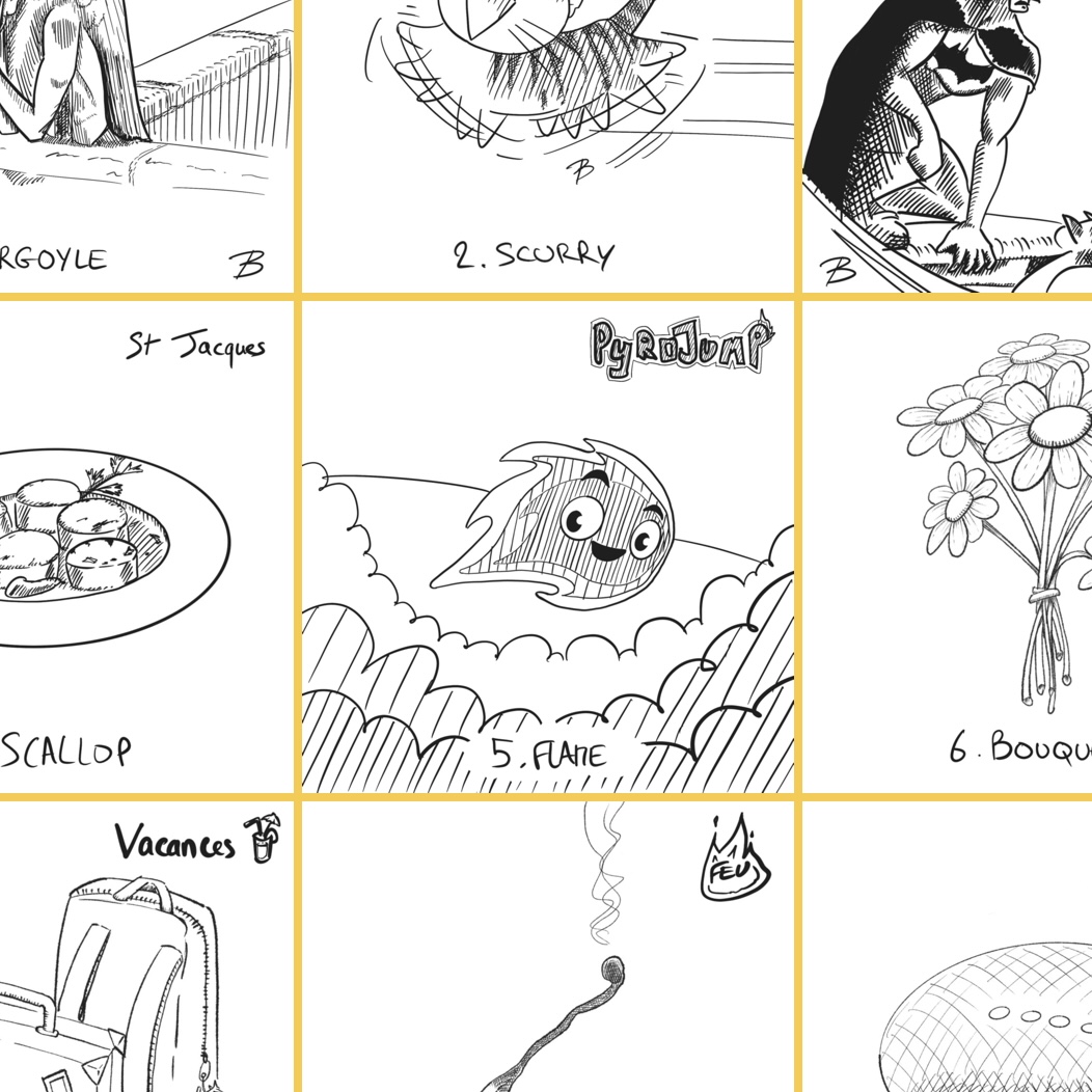 Ma courte participation à l’édition 2022 d’Inktober