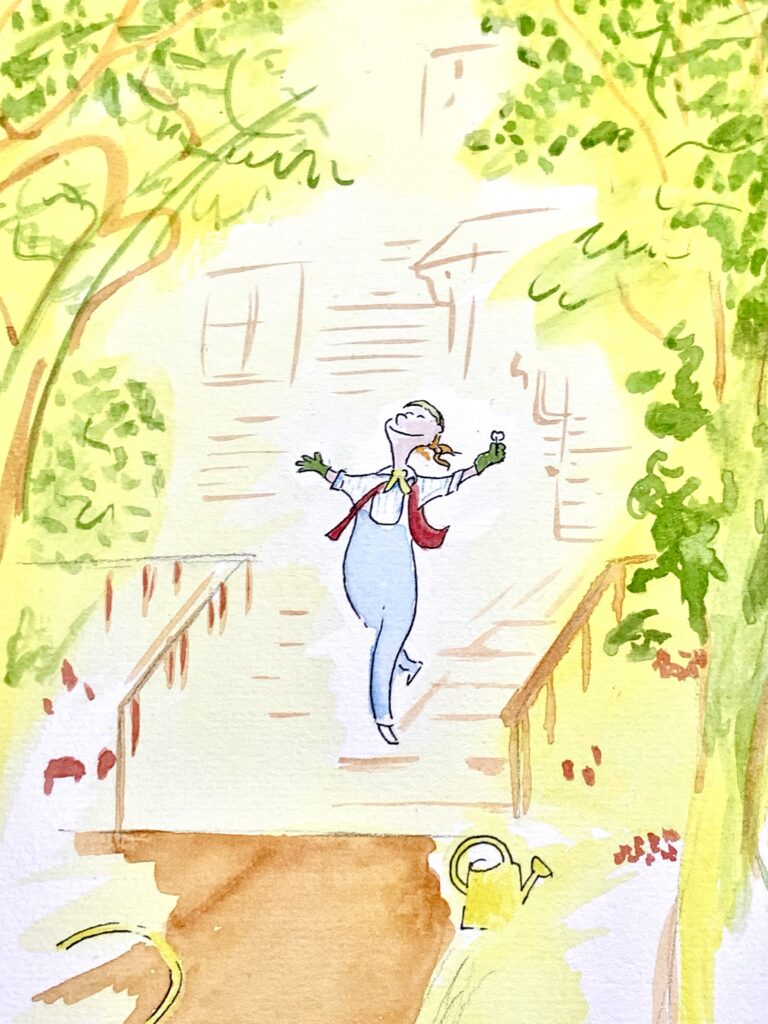 Étude d’après Sempé